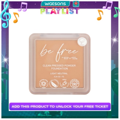 BYS BE FREE by BYS Pressed Powder Light Natural 7G