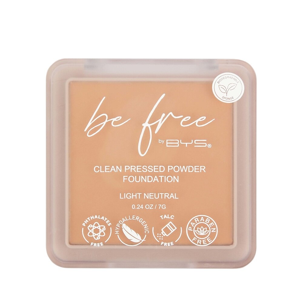 BE FREE by BYS Pressed Powder Light Natural 7G