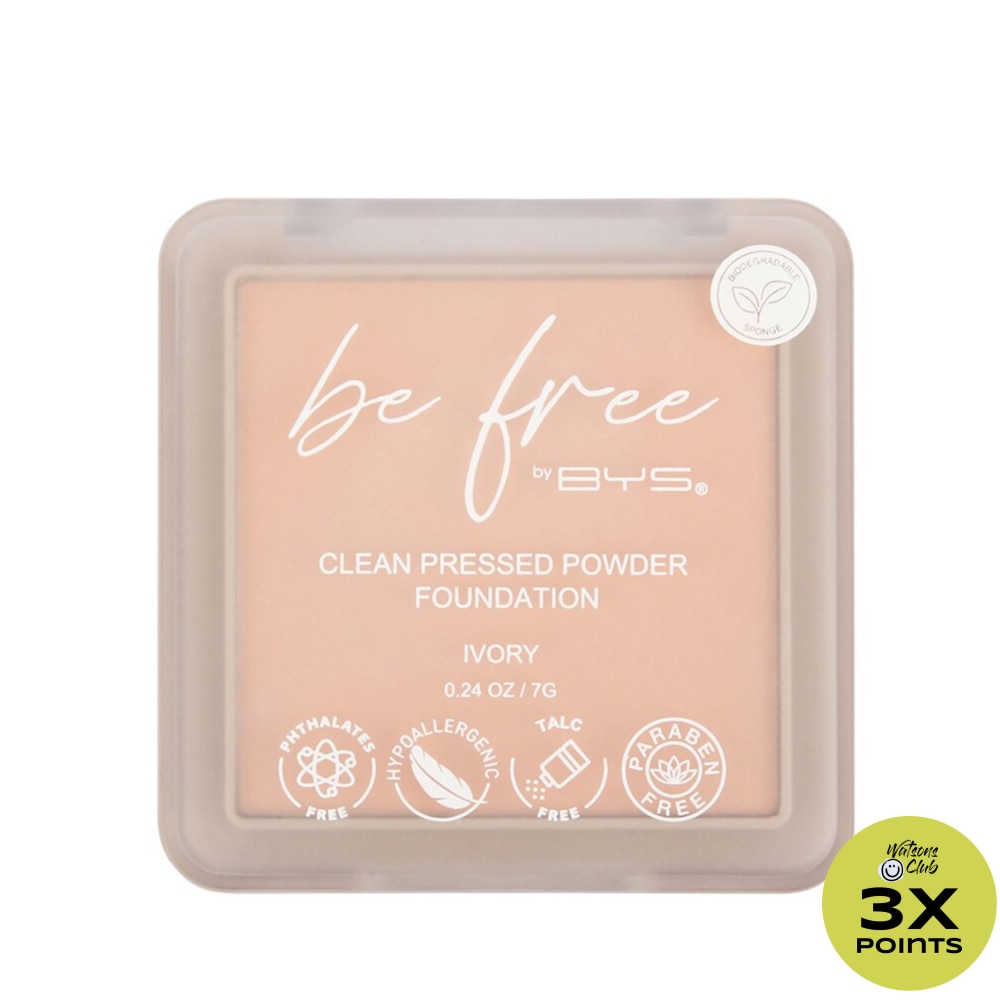 BE FREE by BYS Pressed Powder Ivory 7G