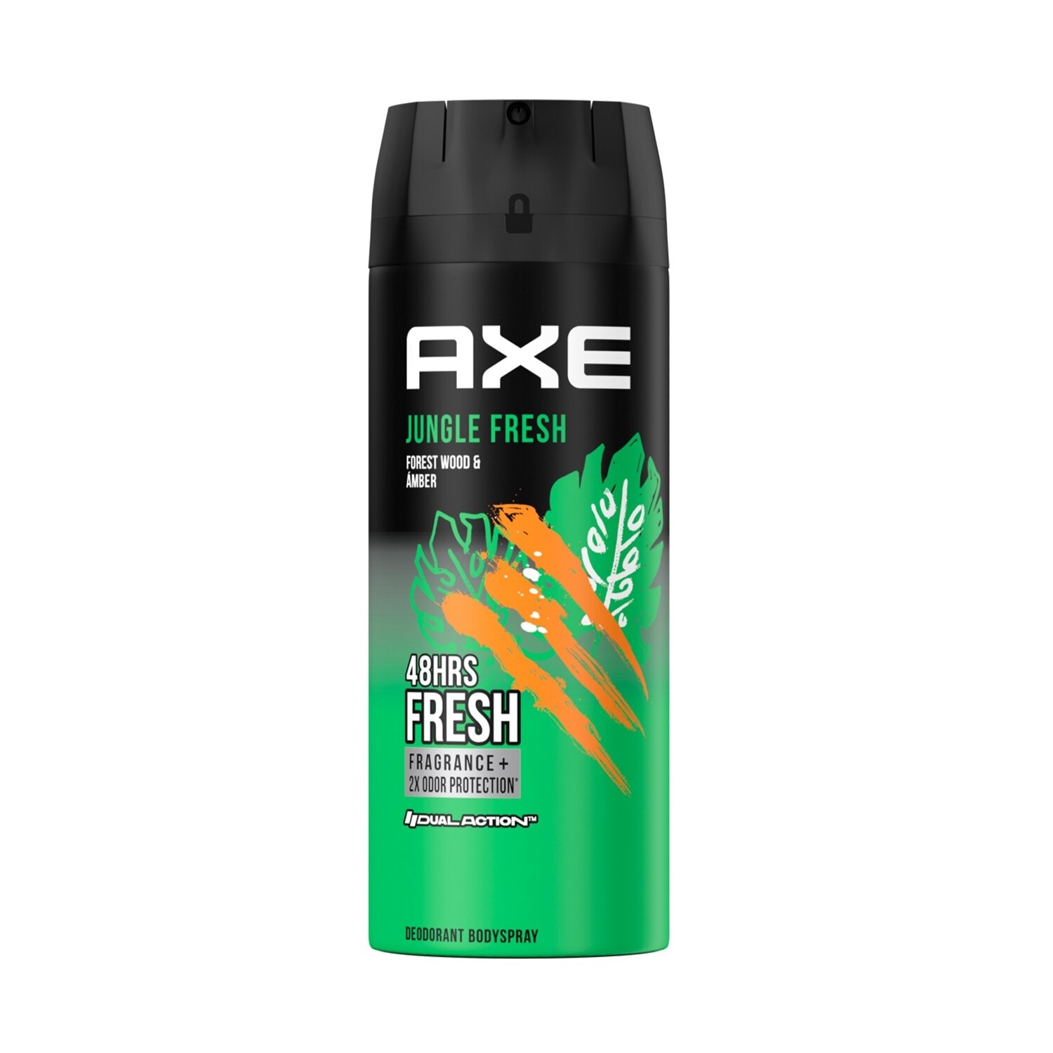 AXE Jungle Fresh Forest Wood And Amber 48hrs Deodorant Bodyspray 135ml