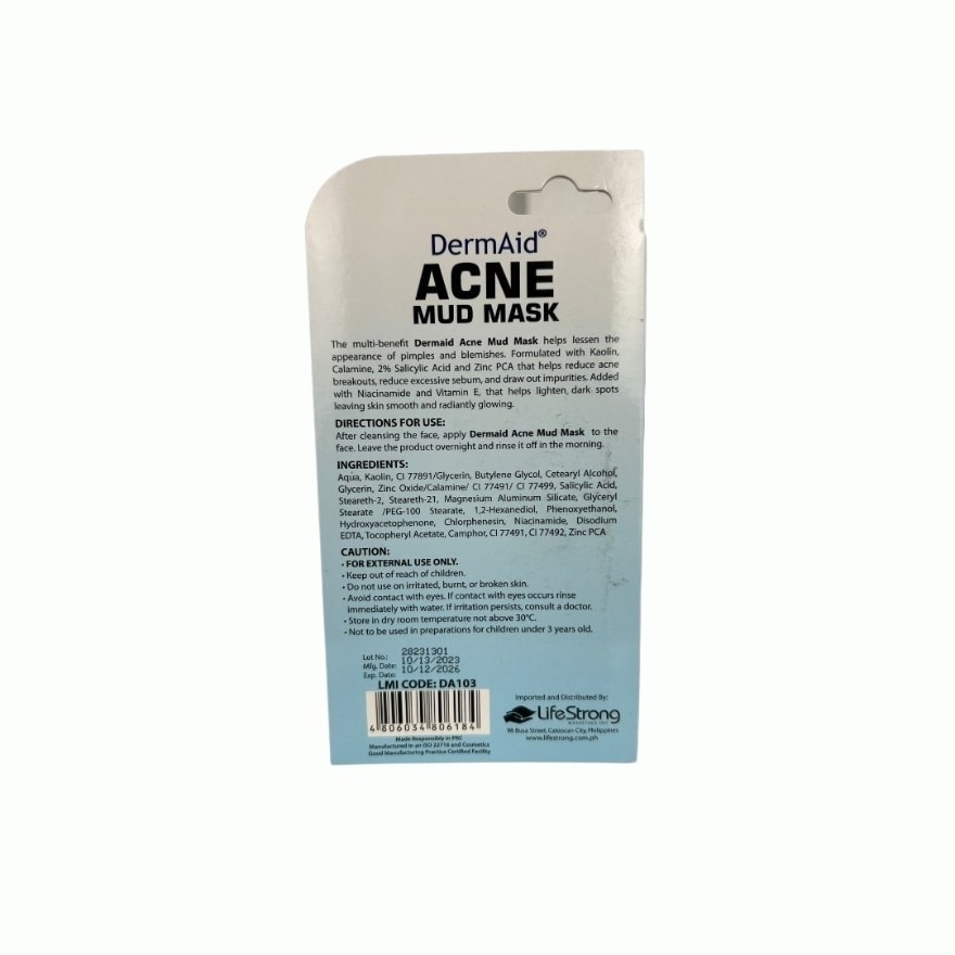 DERMAID Acne Mud Mask 10g