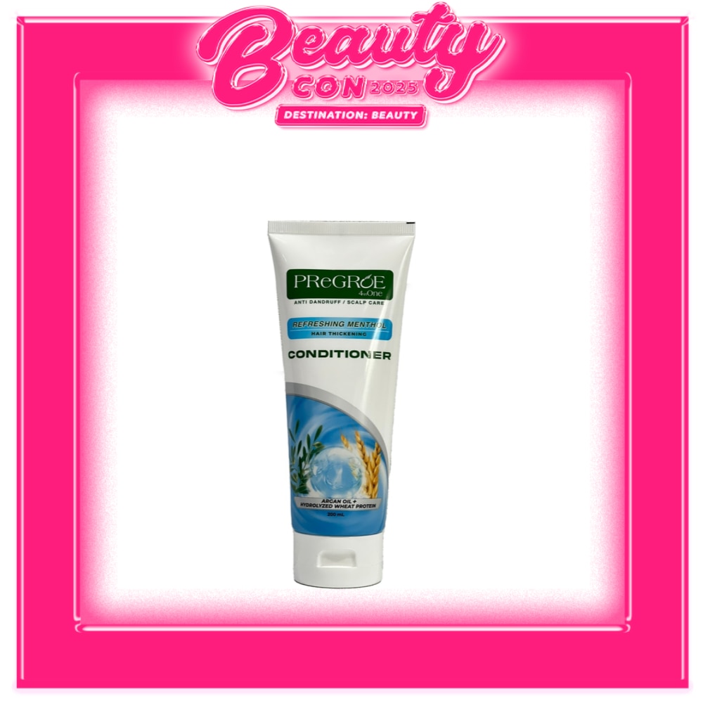 Pregroe Menthol 4in1 Hair Tickening and Anti-dandruff Conditioner 200ml