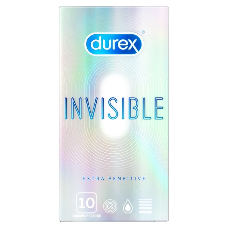 DUREX Invisible Extra Sensitive 10s And Play Feel Lubricant 50ml Get 25 Percent Off