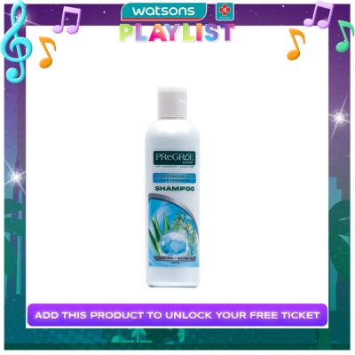 PREGROE  Pregroe Menthol 4in1 Hair Tickening and Anti-dandruff Shampoo 250ml