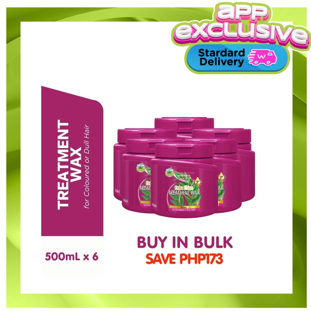 WATSONS Love My Hair Extra Shine Henna Treatment Wax 6s 500ml