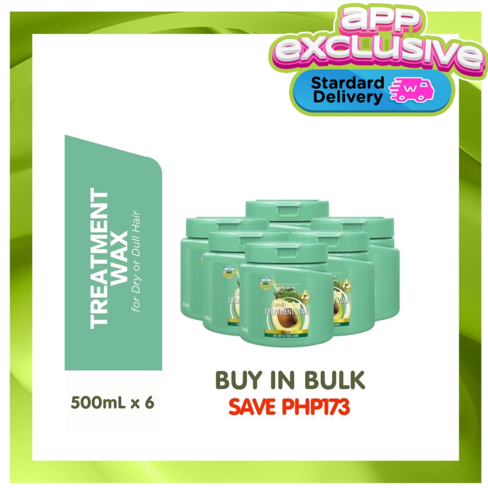 WATSONS Love My Hair Conditioning Avocado Treatment Wax 6s 500ml