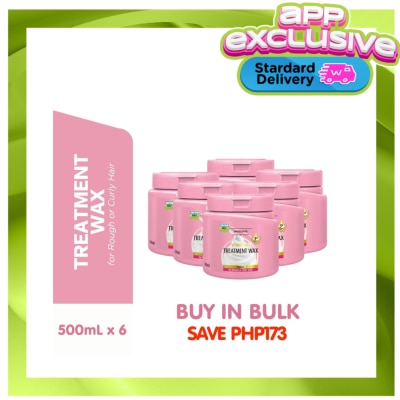 WATSONS WATSONS Love My Hair Smoothing Yoghurt Treatment Wax 6s 500ml