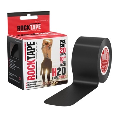 ROCKTAPE ROCKTAPE H20 KINESIOLOGY TAPE BLACK 21614