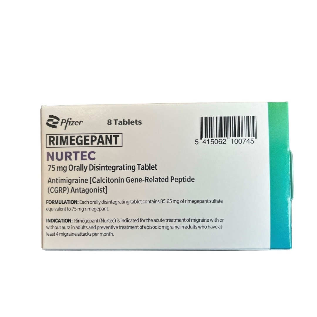 NURTEC 75MG ODT 8'S PH Sold Per Piece