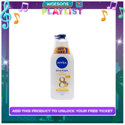 NIVEA Buy 1 Take 1 NIVEA Body Extra Bright Smooth and Firm Lotion for saggy skin and wrinkles, 550ml