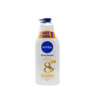 NIVEA Buy 1 Take 1 NIVEA Body Extra Bright Smooth and Firm Lotion for saggy skin and wrinkles, 550ml