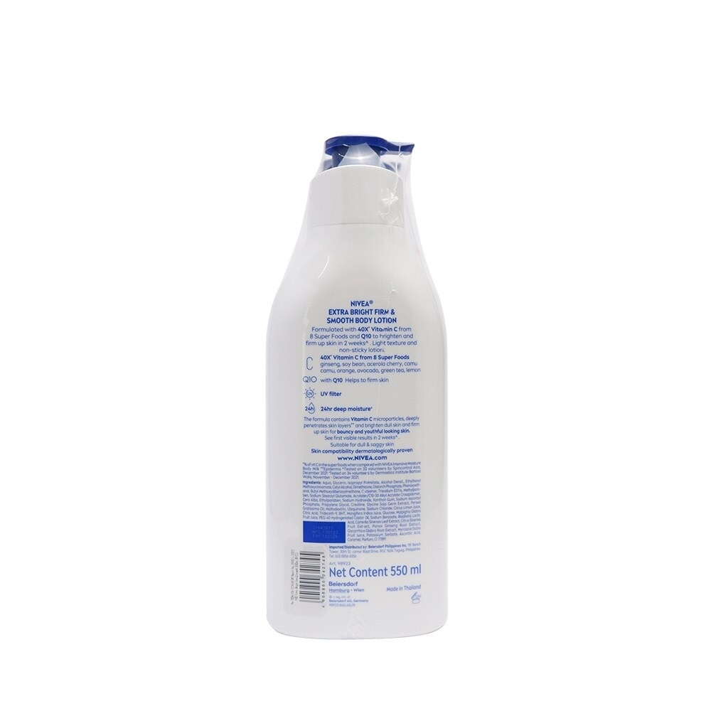 Buy 1 Take 1 NIVEA Body Extra Bright Smooth and Firm Lotion for saggy skin and wrinkles, 550ml