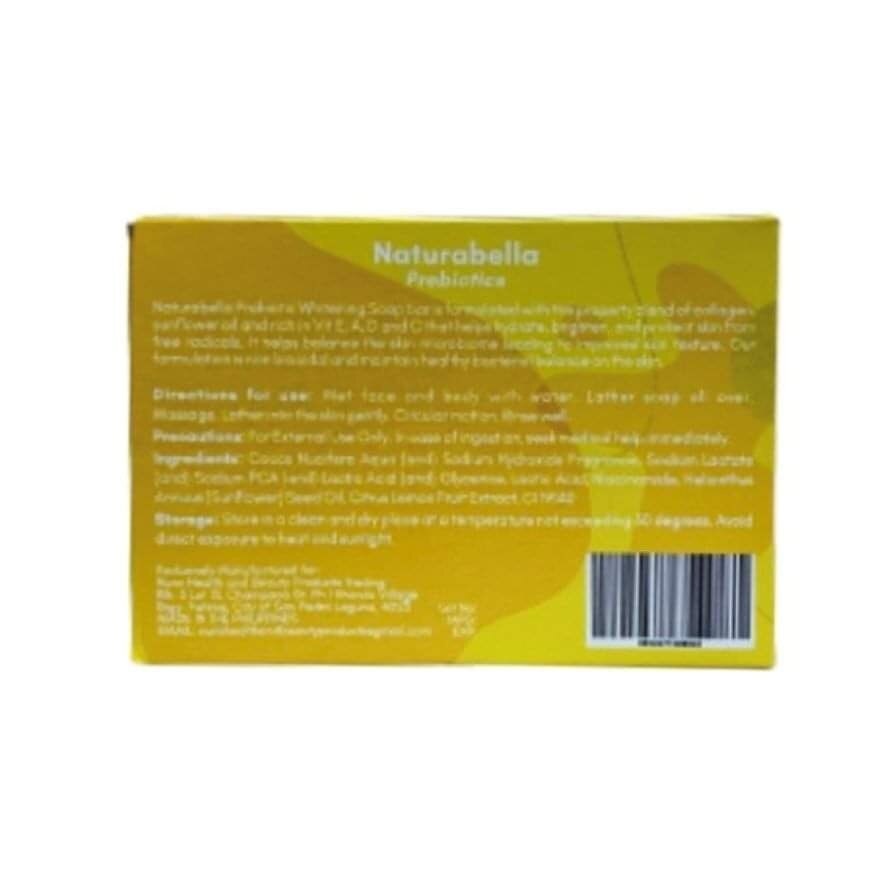 NATURABELLA Sunflower Soap Bar (20X Whitening Soap W/ Glutacollagen)