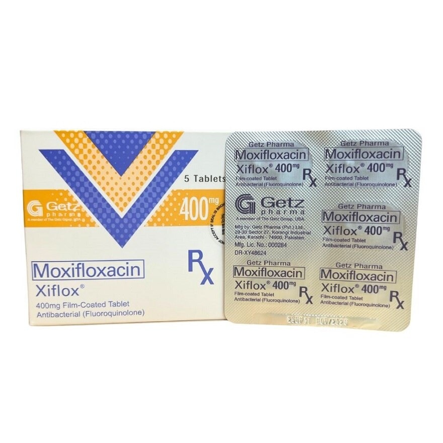 XIFLOX Moxifloxacin 400mg Film Coated Tablet Sold Per Piece [PRESCRIPTION REQUIRED]