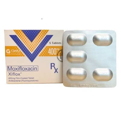 XIFLOX XIFLOX Moxifloxacin 400mg Film Coated Tablet Sold Per Piece [PRESCRIPTION REQUIRED]