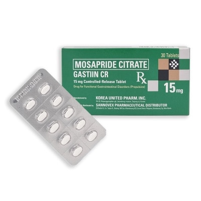 GASTIIN GASTIIN CR Mosapride Citrate 15mg Sold Per Piece [PRESCRIPTION REQUIRED]