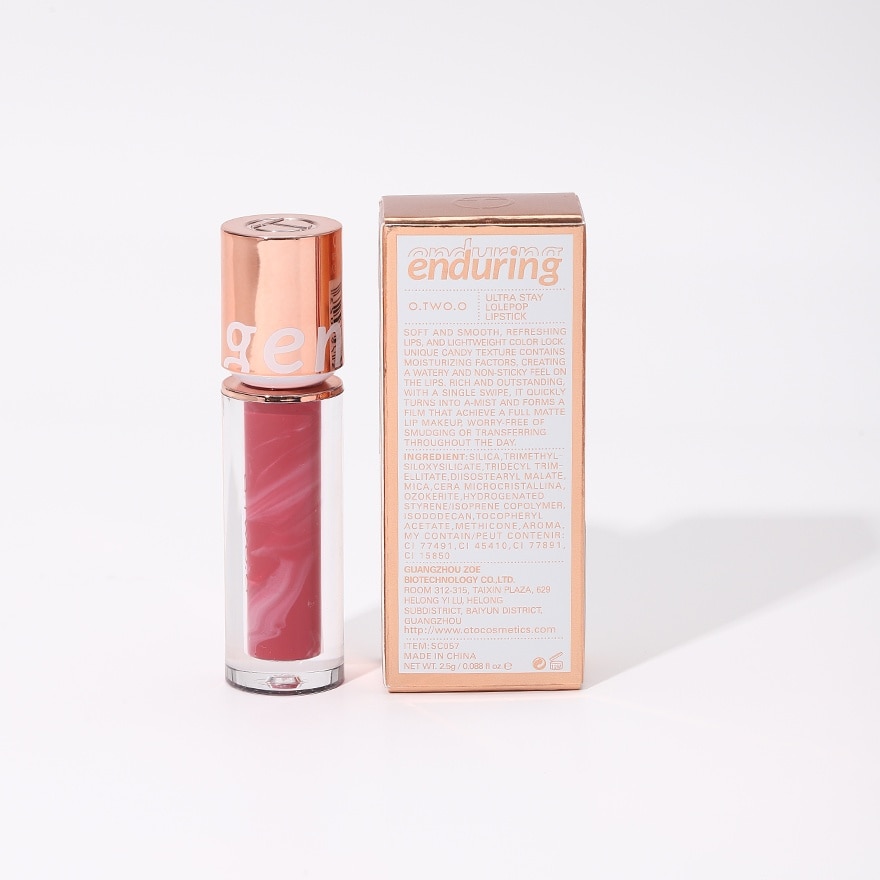 OTWOO Ultra Stay Lolepop Lipstick 08