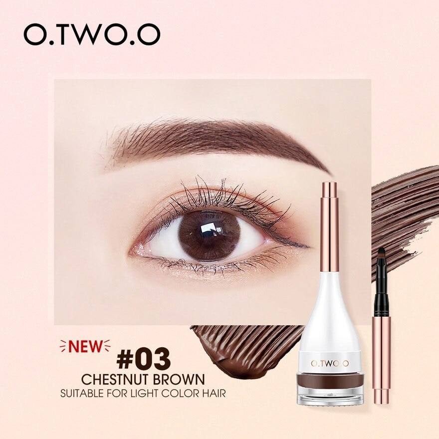 OTWOO Natural Shaping Eyebrow Dying Cream 03 Chestnut Brown