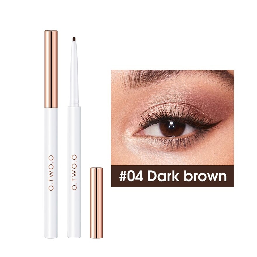 OTWOO Dexterous And Accurate Ultra Fine Eyeliner Gel Pen 04 Dark Brown