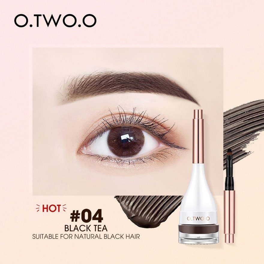 OTWOO Natural Shaping Eyebrow Dying Cream 04 Black Tea Color