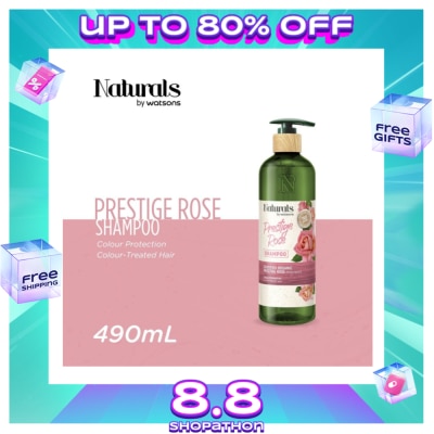 NATURALS WS WATSONS Naturals Prestige Rose Shampoo 490Ml