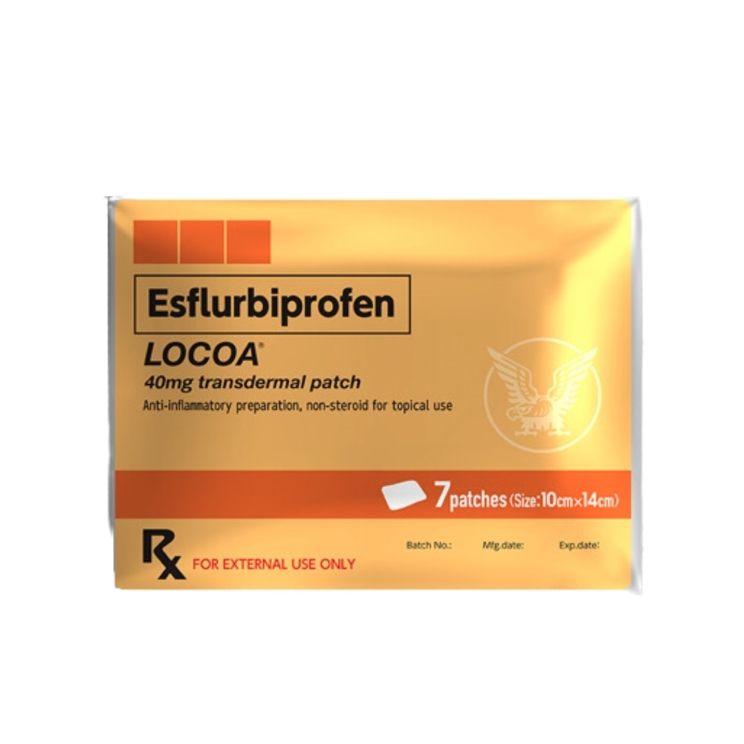 LOCOA 40mg Transdermal Patch 7s [PRESCRIPTION REQUIRED]