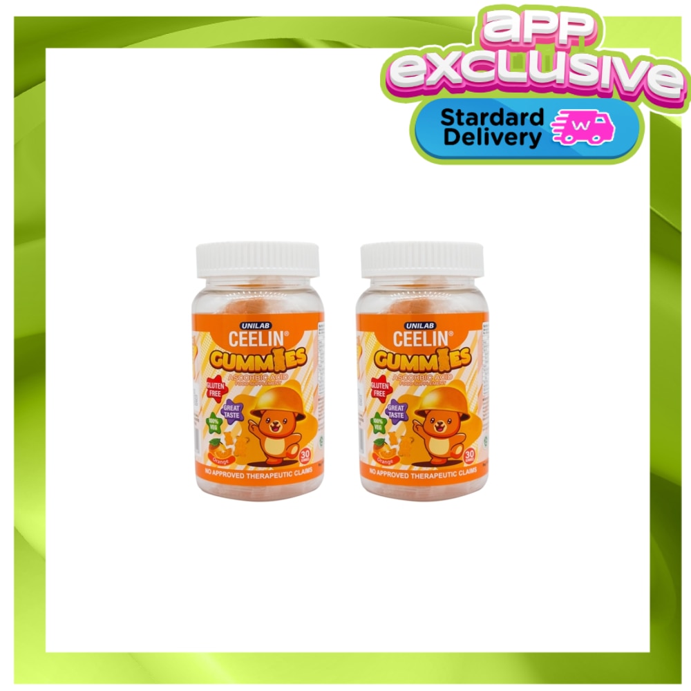 CEELIN CEELIN GUMMIES 30s Pack of 2 (Available in Standard Home Delivery Only)