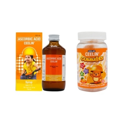 CEELIN CEELIN Gummies 30s and Ceelin Syrup 250ml