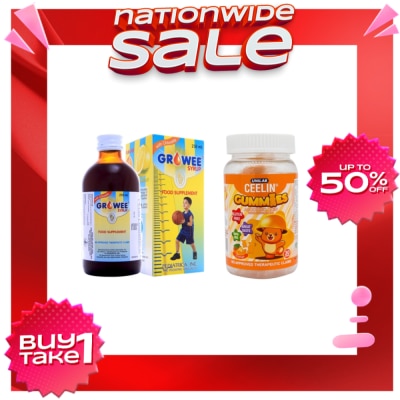 CEELIN Growee 250ml and Ceelin Gummies 30s