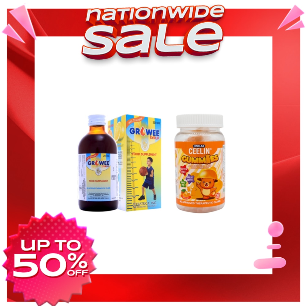 Growee 250ml and Ceelin Gummies 30s