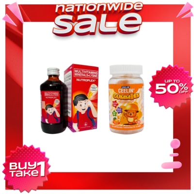 CEELIN Nutroplex 250ml and Ceelin Gummies 30s