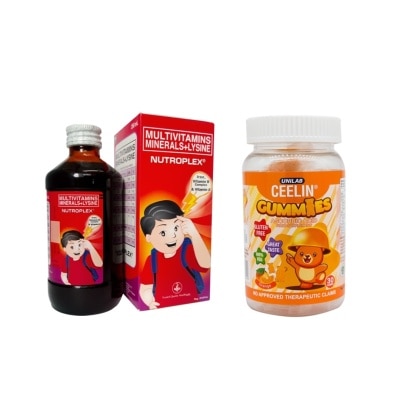 CEELIN Nutroplex 250ml and Ceelin Gummies 30s