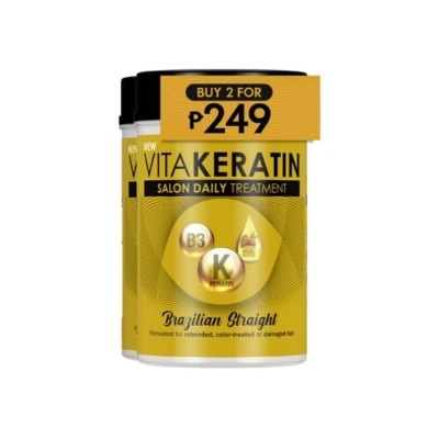 VITAKERATIN VITAKERATIN Treatment Brazilian Straight 650ml BUY TWO FOR P249