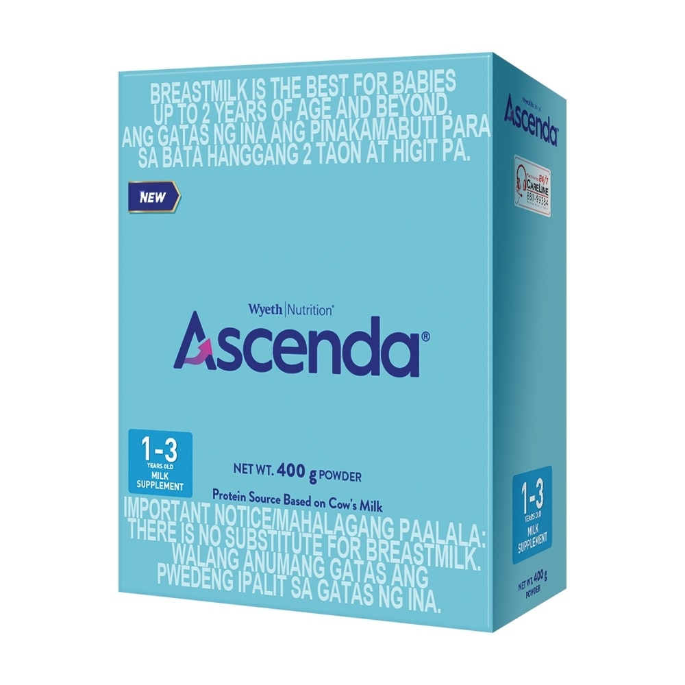 WYETH Ascenda 1 To 3 400G