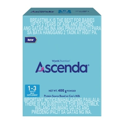 ASCENDA WYETH Ascenda 1 To 3 400G