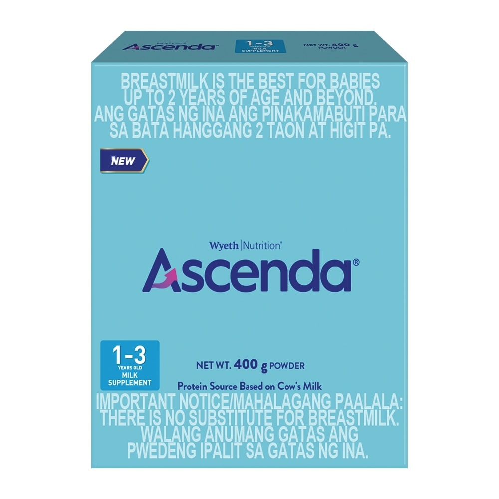 WYETH Ascenda 1 To 3 400G