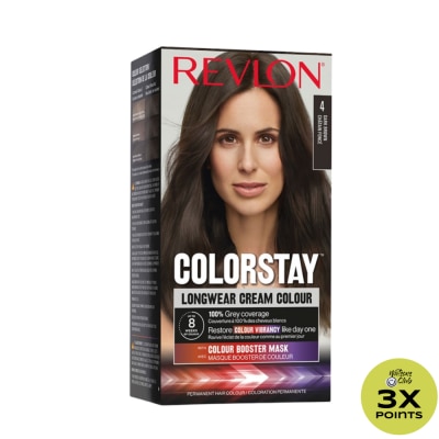 REVLON REVLON Colorstay Longwear Cream Colour  4 Dark Brown