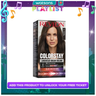 REVLON REVLON Colorstay Longwear Cream Colour  4 Dark Brown