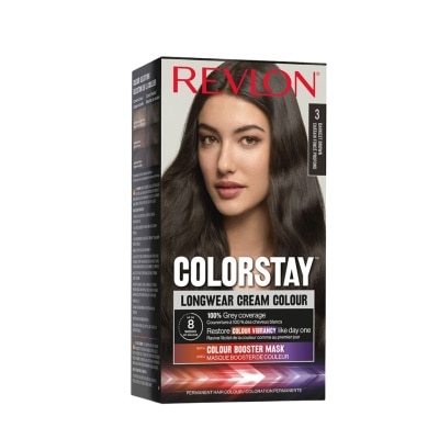 REVLON REVLON Colorstay Longwear Cream Colour  3 Darkest Brown