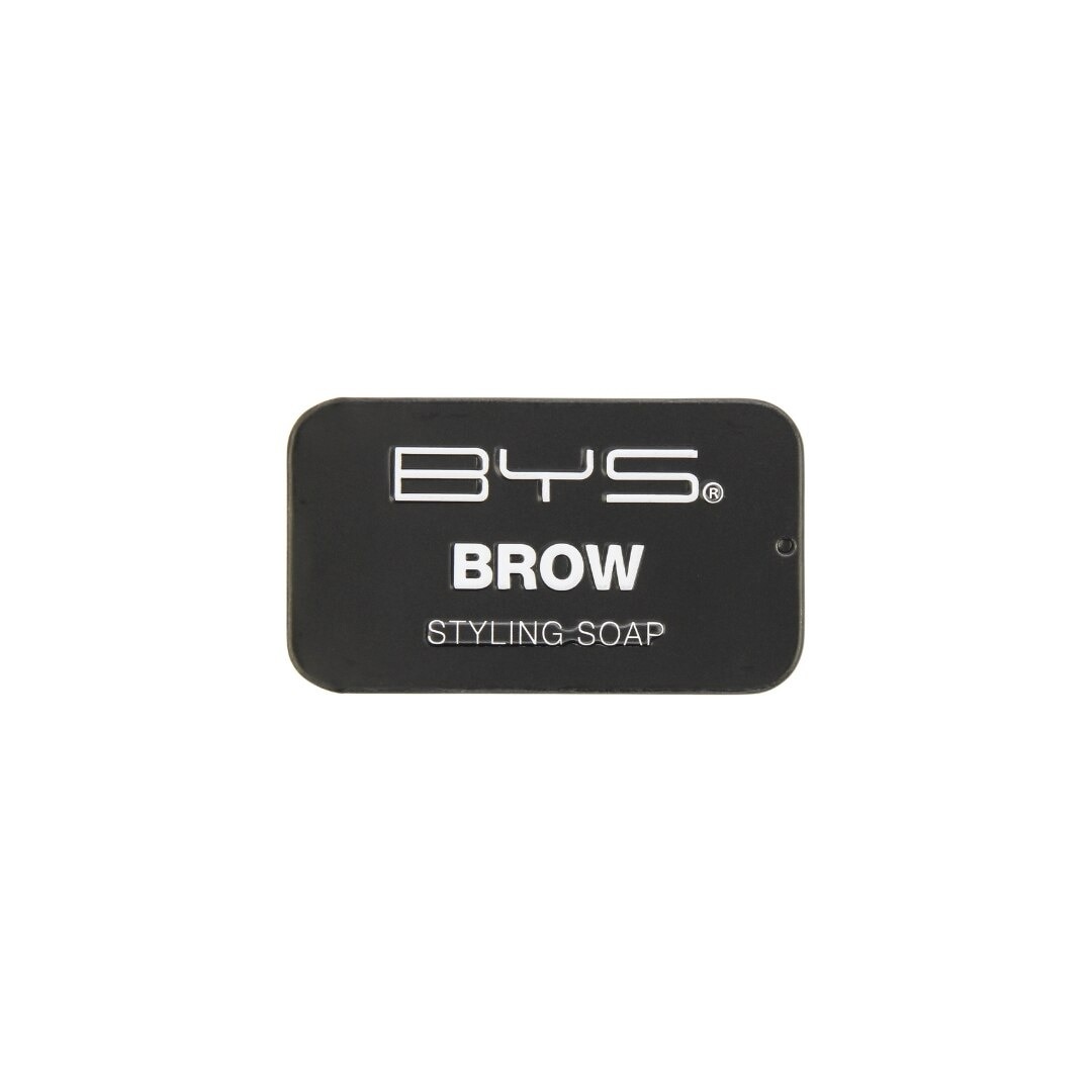 BYS Brow Styling Soap Tin Wth Brush Clear