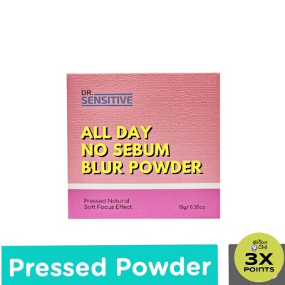 DR SENSITIVE DR SENSITIVE All Day No Sebum Blur Powder Natural 10g