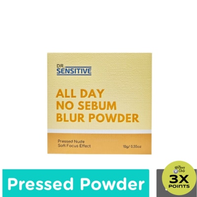 DR SENSITIVE DR SENSITIVE All Day No Sebum Blur Powder Pressed Nude 10g