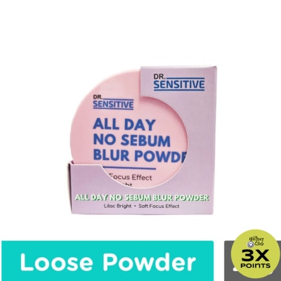 DR SENSITIVE DR SENSITIVE All Day No Sebum Blur Powder Lilac Bright 25g