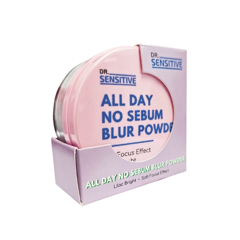 DR SENSITIVE All Day No Sebum Blur Powder Lilac Bright 25g