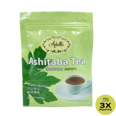 ASHITABA Adelle Ashitaba Tea with Chalcone Pouch