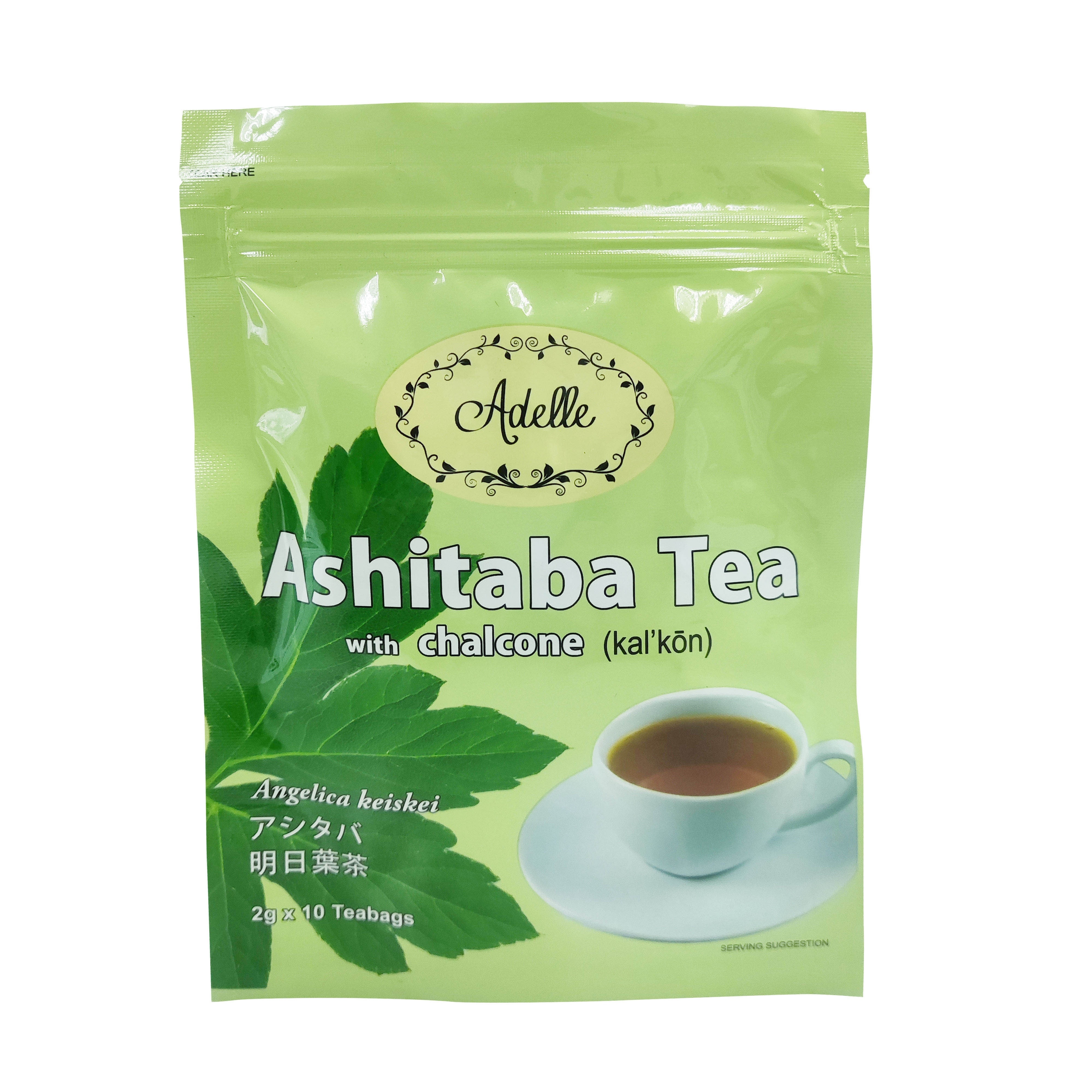 Adelle Ashitaba Tea with Chalcone Pouch