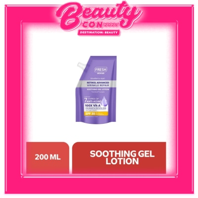 FRESH FRESH Skinlab Blueberry Acai Retinol Advance Wrinkle Repair Soothing Gel Lotion SPF 30 200ml