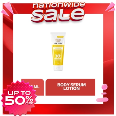 FRESH FRESH Skinlab Milk White Glutathione Body Serum Lotion SPF 30 180ml