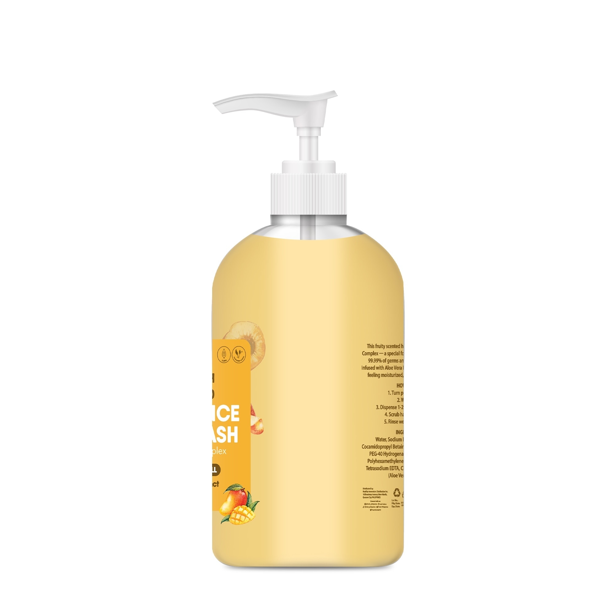 FRESH Peach Mango Fragrance Hand Wash 400ml