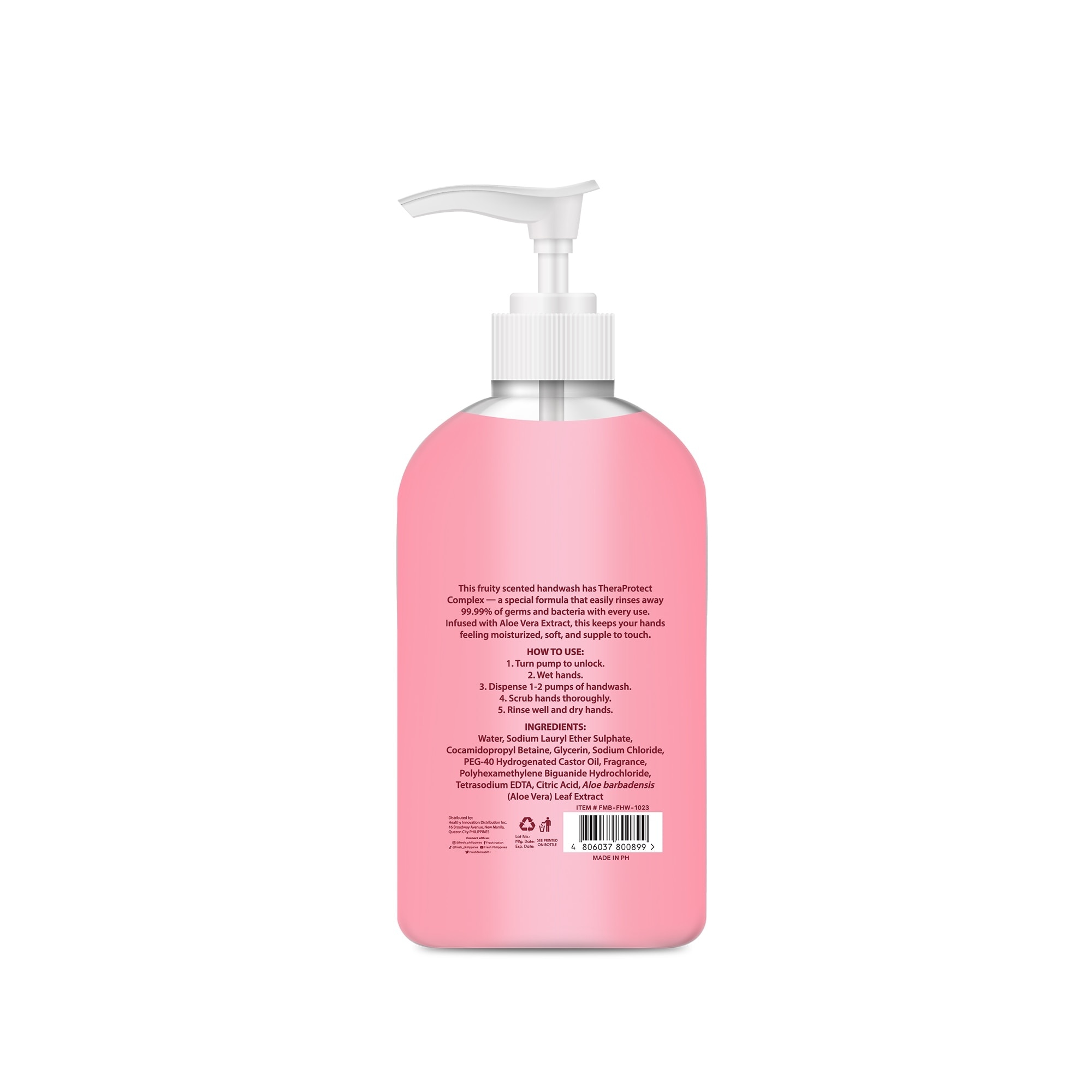 FRESH Mixed Berries Fragrance Hand Wash 400ml